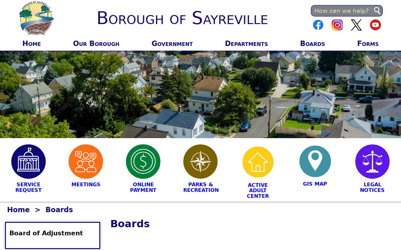 Sayreville neighbors civic boards and community contacts
